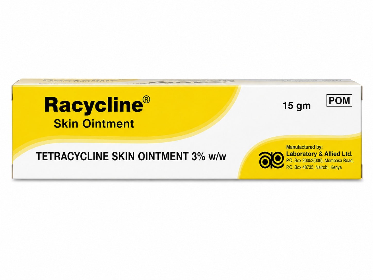 Tetracycline skin ointment