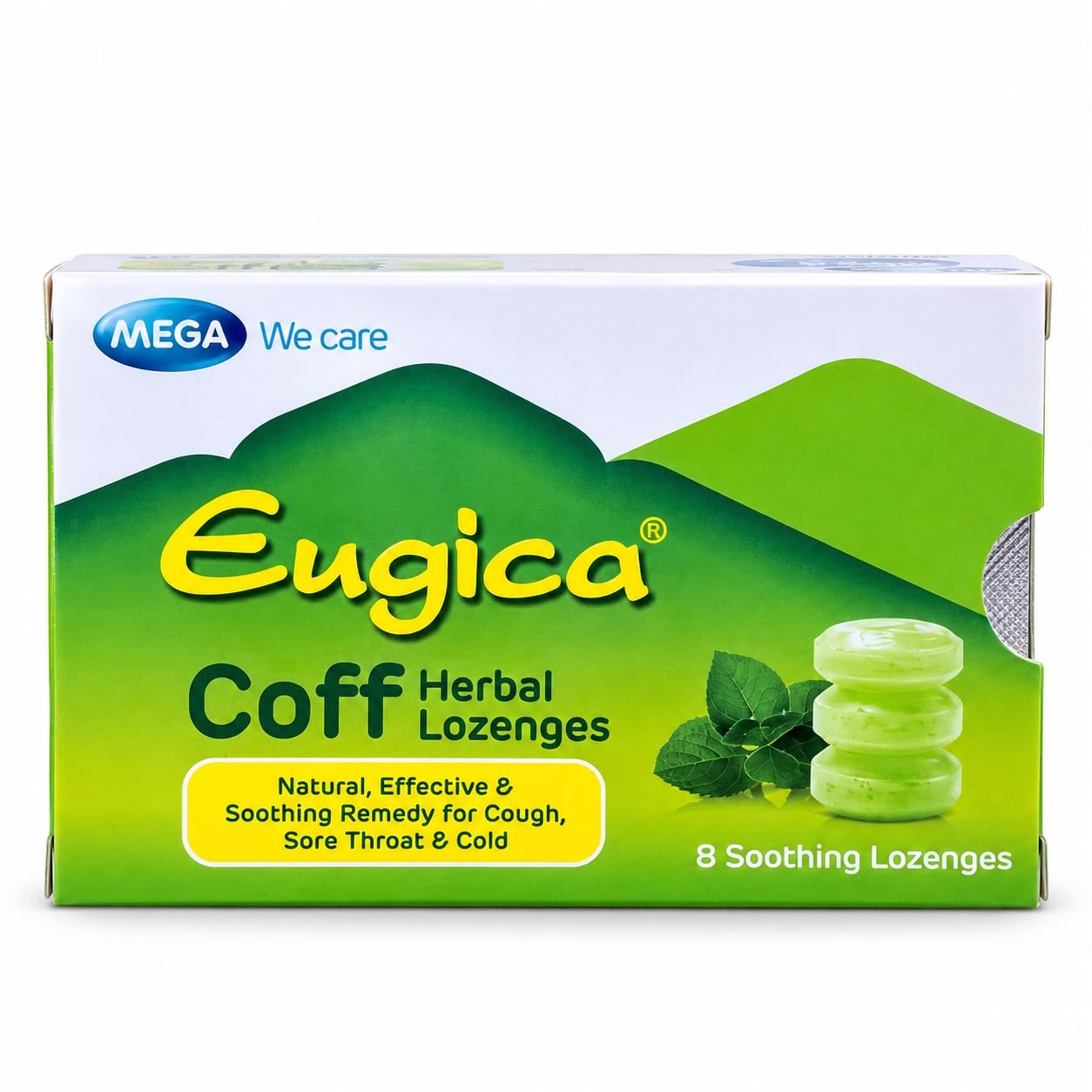 Mega Eugica Coff Herbal Lozenges 8s