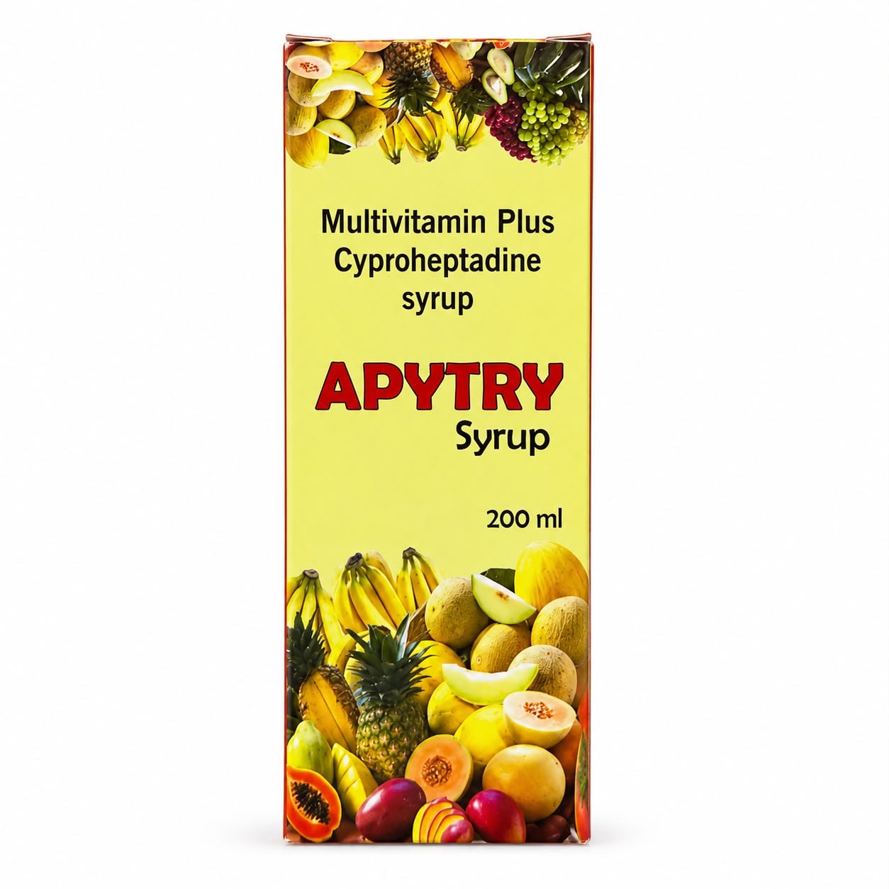 Multivitamin plus Cyproheptadine Syrup 200mL
